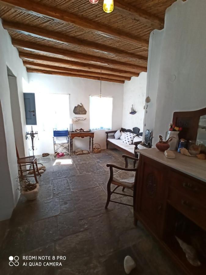 Traditional Stone House With Breathtaking View Serifos Town Exteriér fotografie