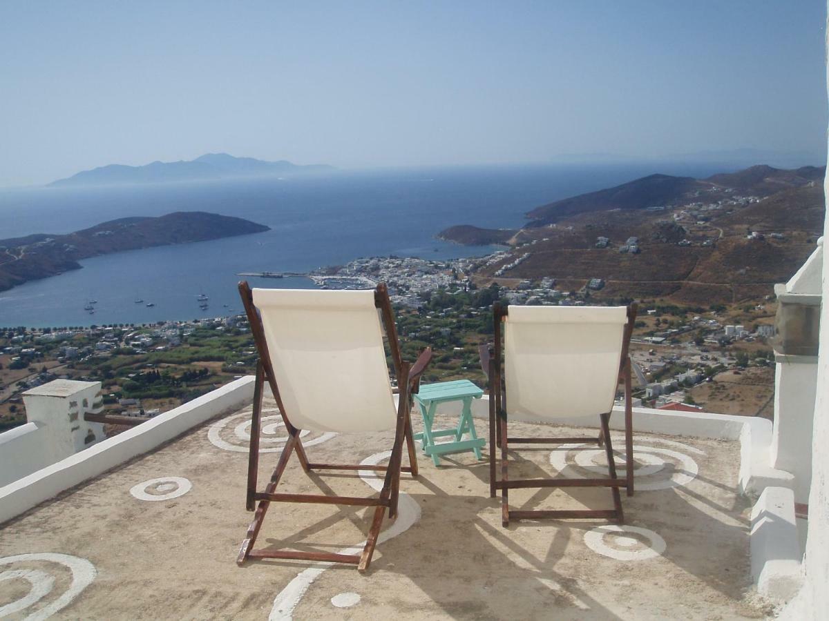 Traditional Stone House With Breathtaking View Serifos Town Exteriér fotografie